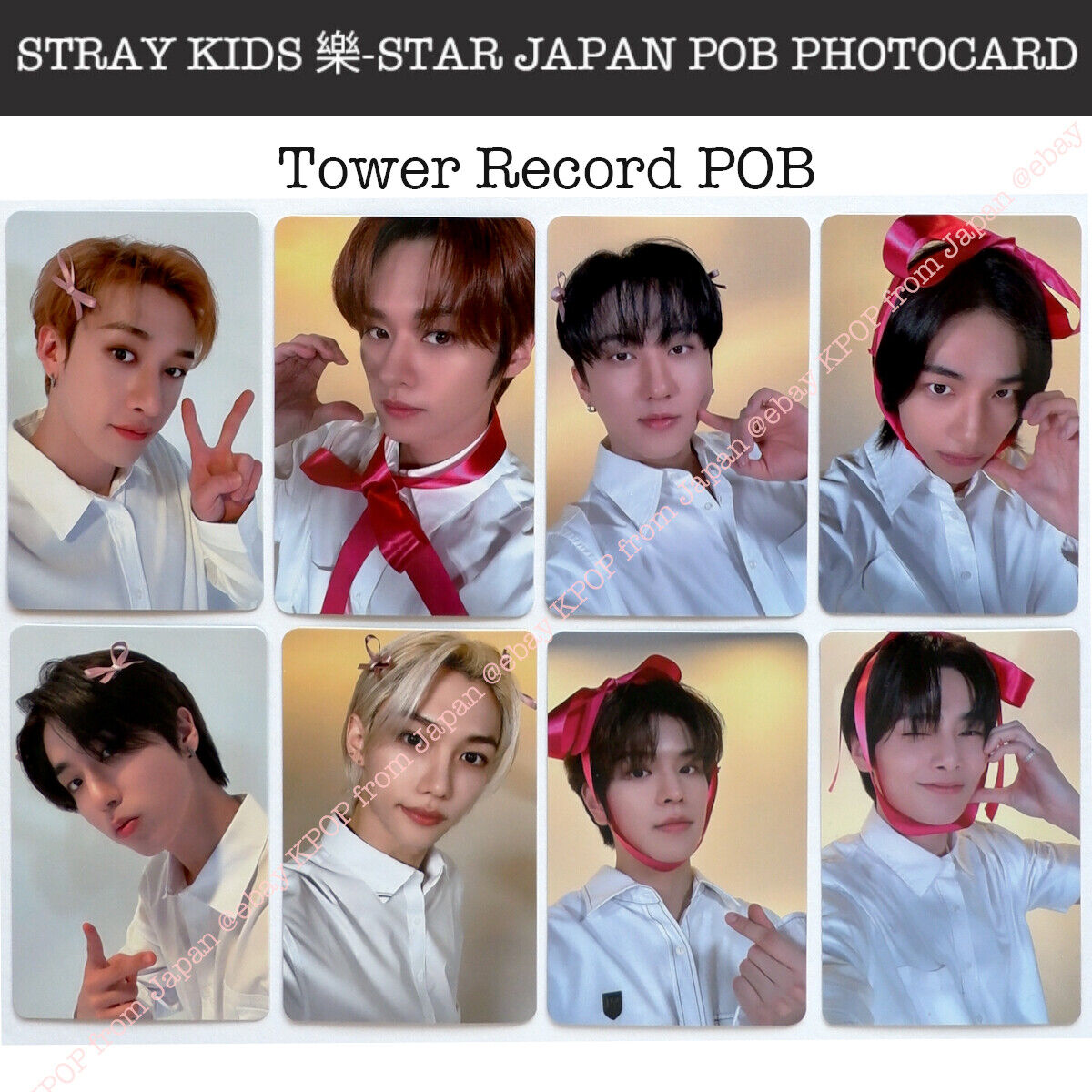 Stray Kids Rockstar Japan POBs