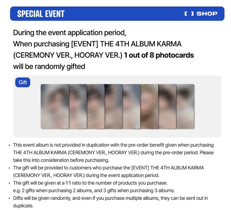 [Stray Kids Karma] Pre-Listening Ceremony POB