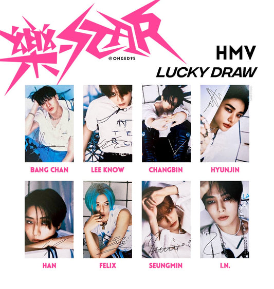 Stray Kids Rockstar HMV Lucky Draw