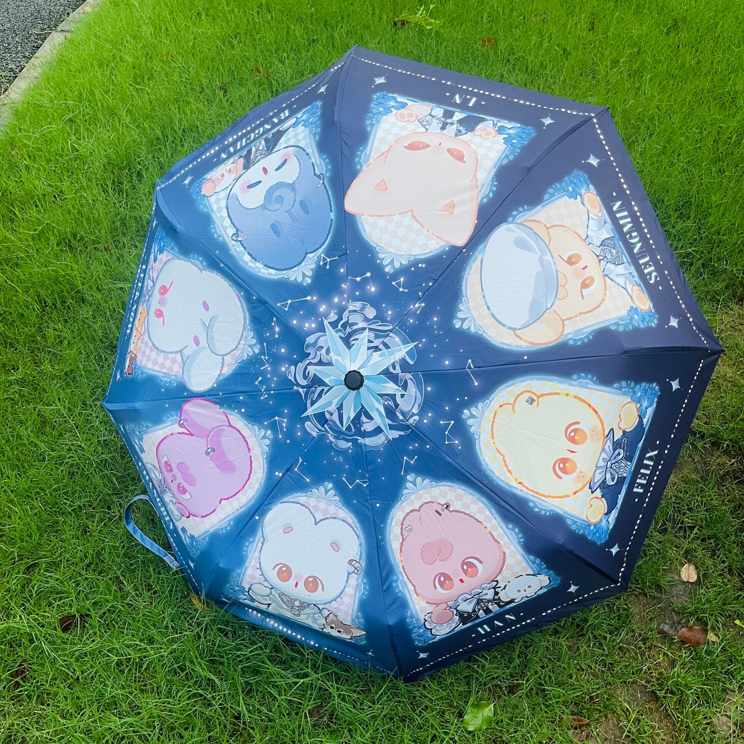 SKZOO Umbrella fan made by UhseuY