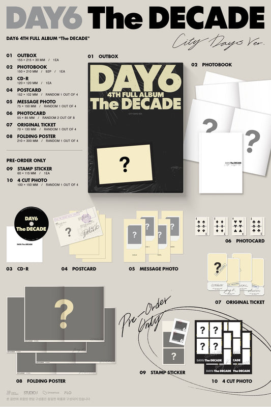 [Day6 The Decade] Standard Version