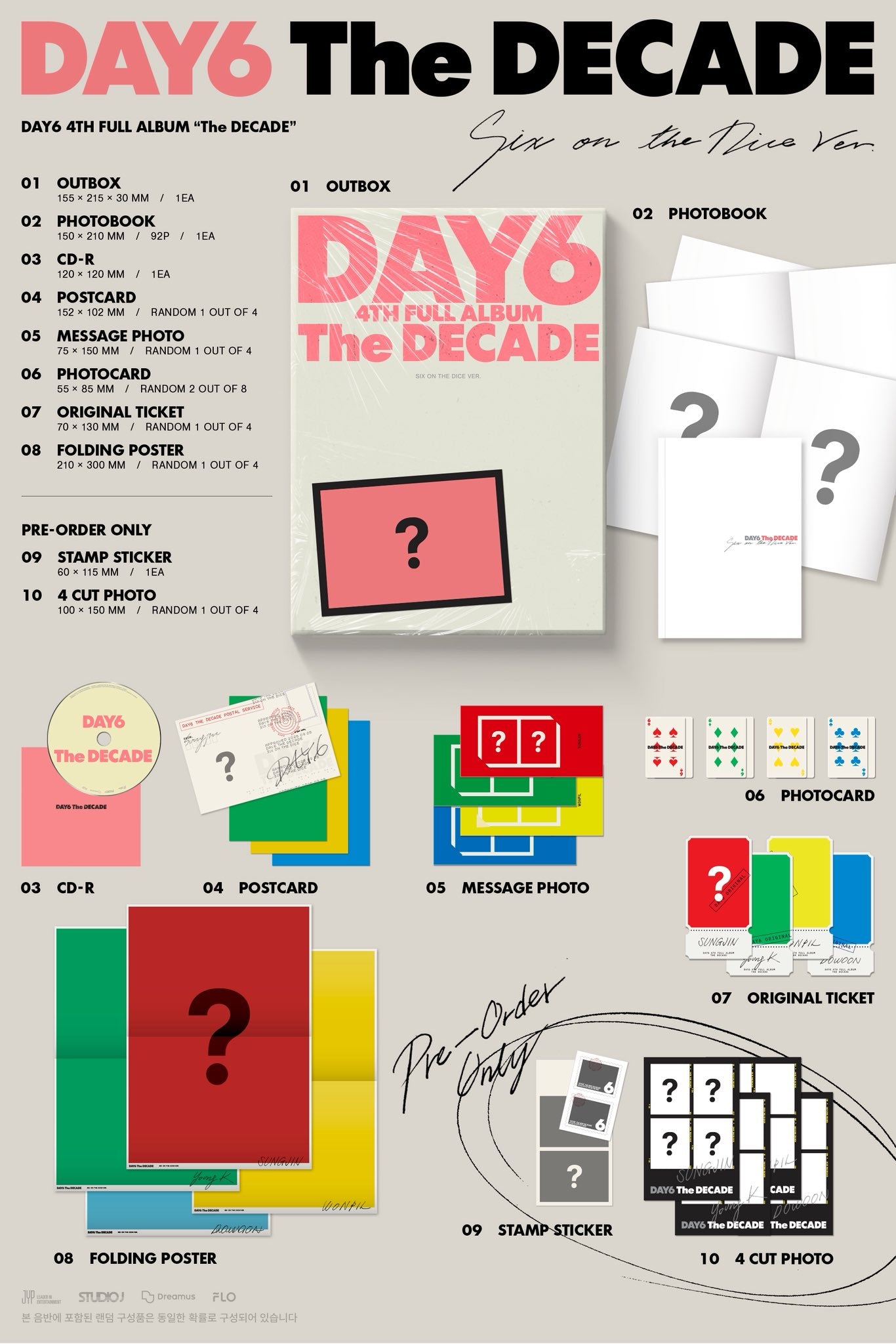 [Day6 The Decade] Standard Version