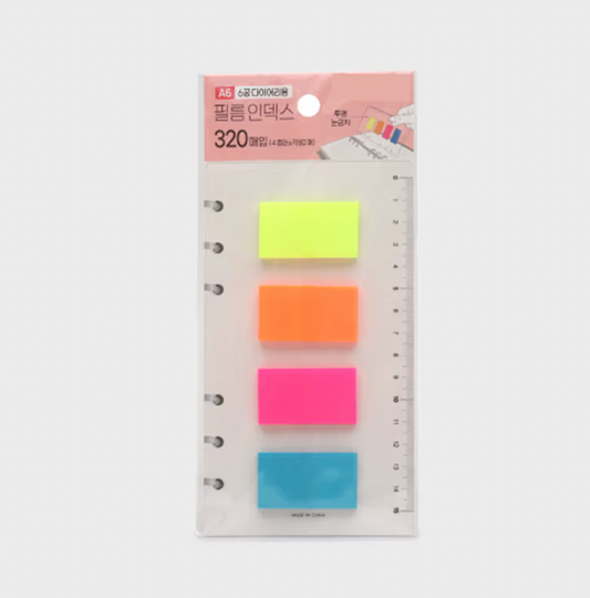 [Daiso Korea] Neon Film index 320 sheets