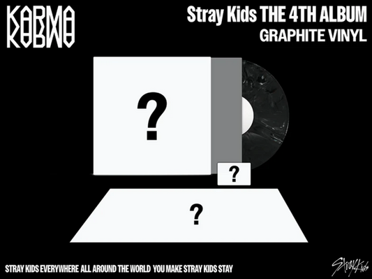 Stray Kids KARMA (GRAPHITE VINYL) (Stray Kids Shop Exclusive)