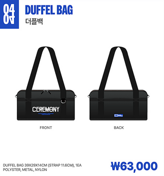 [SKZ Karma Pop-Up MD] Duffel Bag