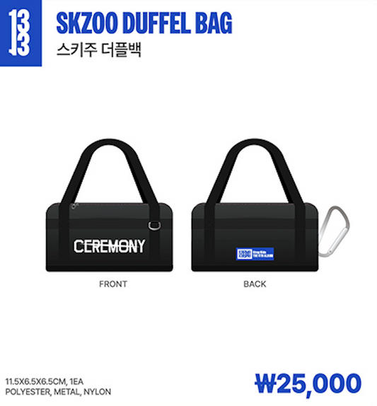 [SKZ Karma Pop-Up MD] SKZOO Duffel Bag