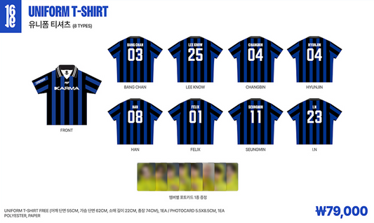 [SKZ Karma Pop-Up MD] Uniform T-Shirt