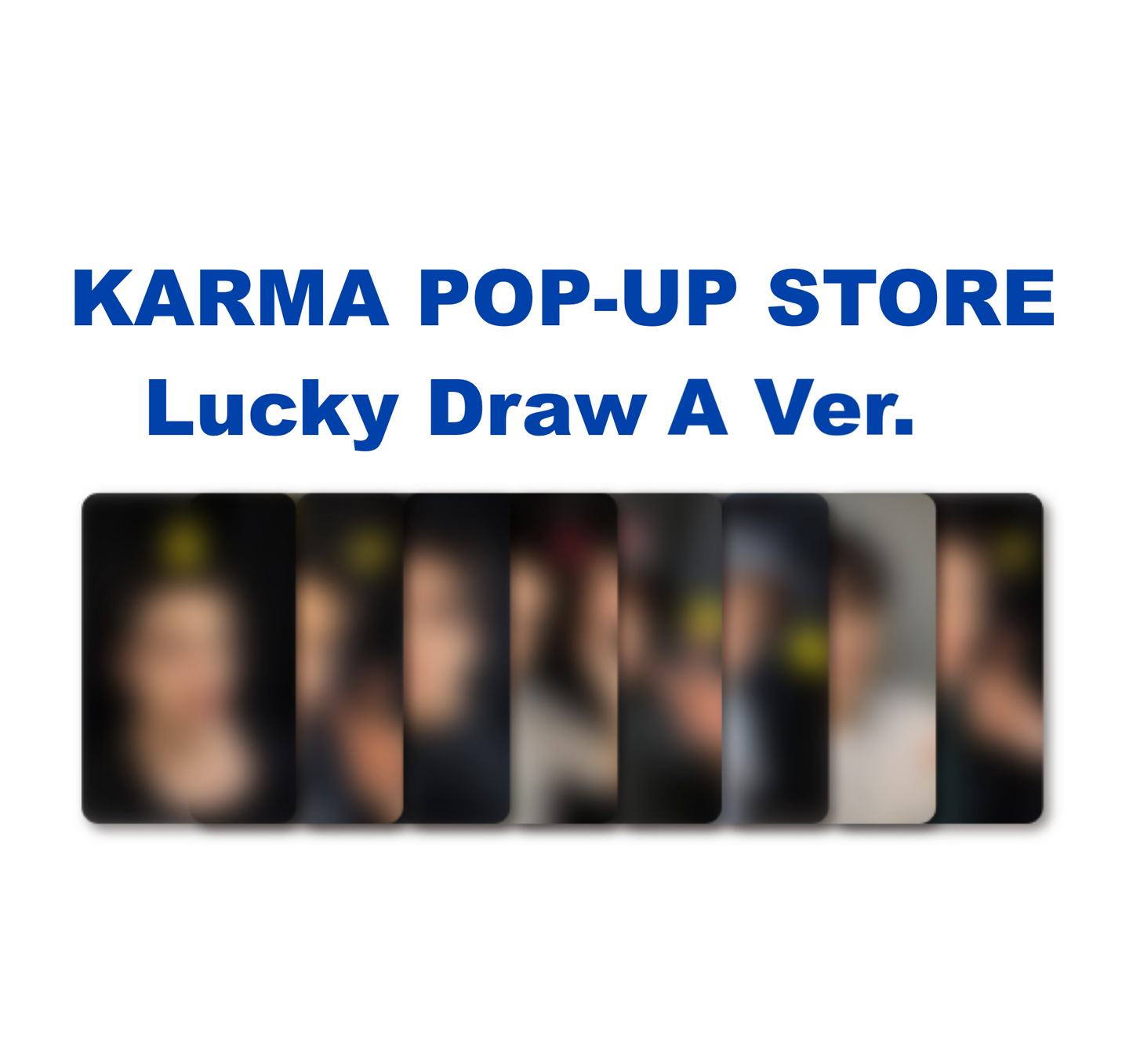 Stray Kids Karma Pop Up Store Lucky Draw A