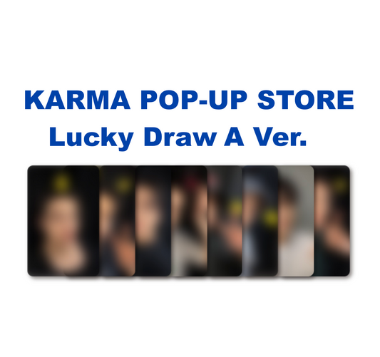 Stray Kids Karma Pop Up Store Lucky Draw A